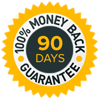90-day money back guarantee